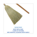 Boardwalk 100% Corn Brooms, 60" Overall Length, Natural, 6/Carton (BR10001)