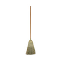 Boardwalk 100% Corn Brooms, 60" Overall Length, Natural, 6/Carton (BR10001)