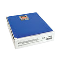 C-Line Two-Pocket Heavyweight Poly Portfolio Folder, 3-Hole Punch, 11 x 8.5, Blue, 25/Box (33935BX)