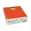 C-Line Two-Pocket Heavyweight Poly Portfolio Folder, 3-Hole Punch, 11 x 8.5, Orange, 25/Box (33932BX)