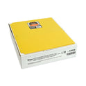 C-Line Two-Pocket Heavyweight Poly Portfolio Folder, 3-Hole Punch, 11 x 8.5, Yellow, 25/Box (33936BX)