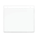 Deflecto Classic Image Wall-Mount Sign Holder, Landscape, 11 x 8.5, Clear (68301)