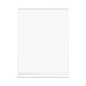 Deflecto Classic Image Double-Sided Sign Holder, 8.5 x 11 Insert, Clear (69201)