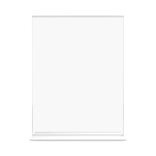 Deflecto Classic Image Double-Sided Sign Holder, 8.5 x 11 Insert, Clear (69201)