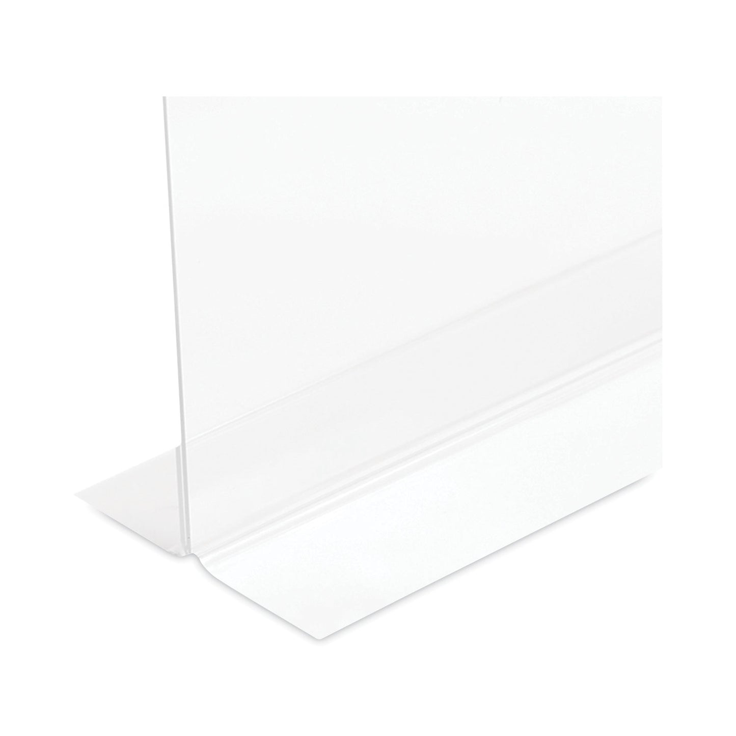 Deflecto Classic Image Double-Sided Sign Holder, 8.5 x 11 Insert, Clear (69201)