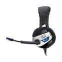 Adesso Xtream G2 Binaural Over The Head Headset, Black/Blue