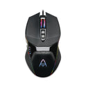 Adesso iMouse X5 Illuminated Seven-Button Gaming Mouse, USB 2.0, Left/Right Hand Use, Black