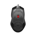 Adesso iMouse X5 Illuminated Seven-Button Gaming Mouse, USB 2.0, Left/Right Hand Use, Black