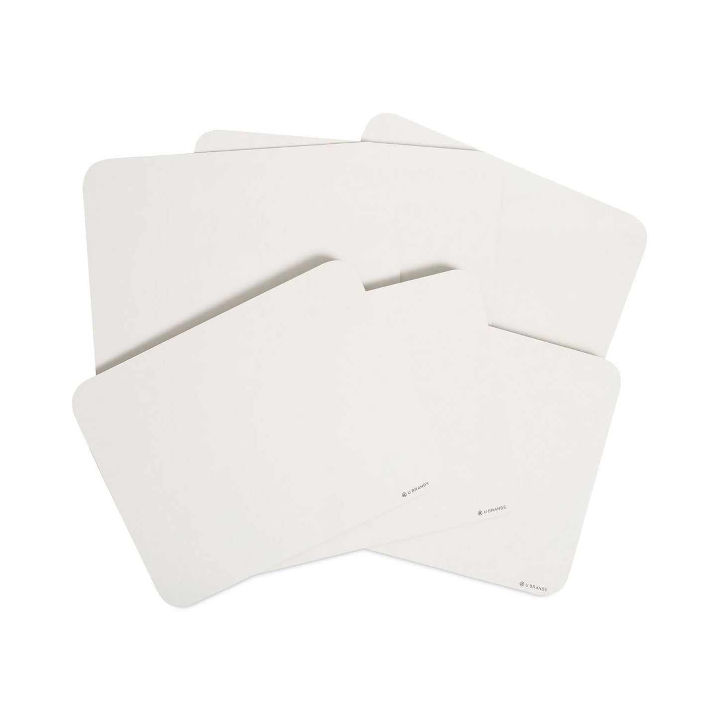 U Brands Single-Sided Dry Erase Lap Board, 12 x 9, White Surface (3135U0001)