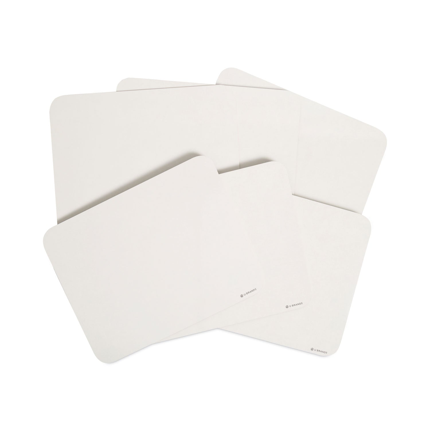 U Brands Single-Sided Dry Erase Lap Board, 12 x 9, White Surface (3135U0001)