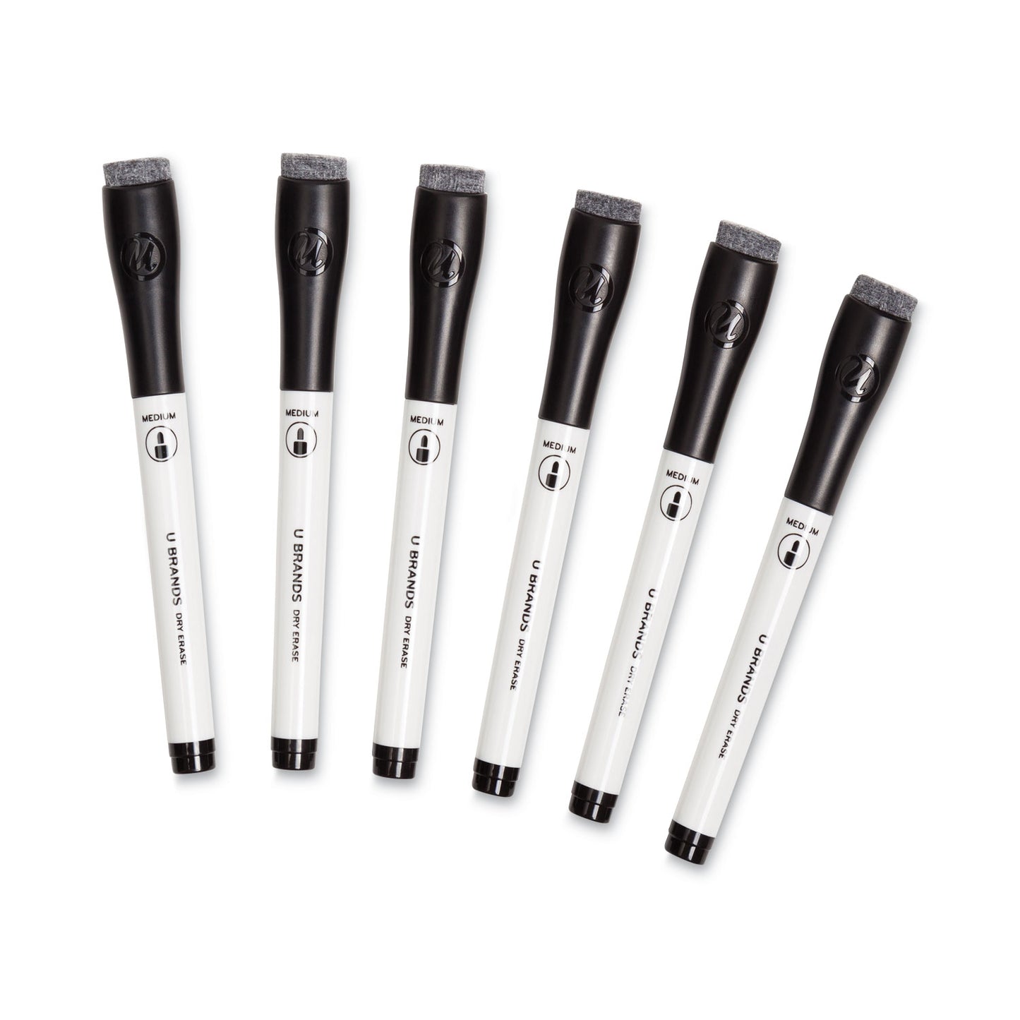 U Brands Single-Sided Dry Erase Lap Board, 12 x 9, White Surface (3135U0001)