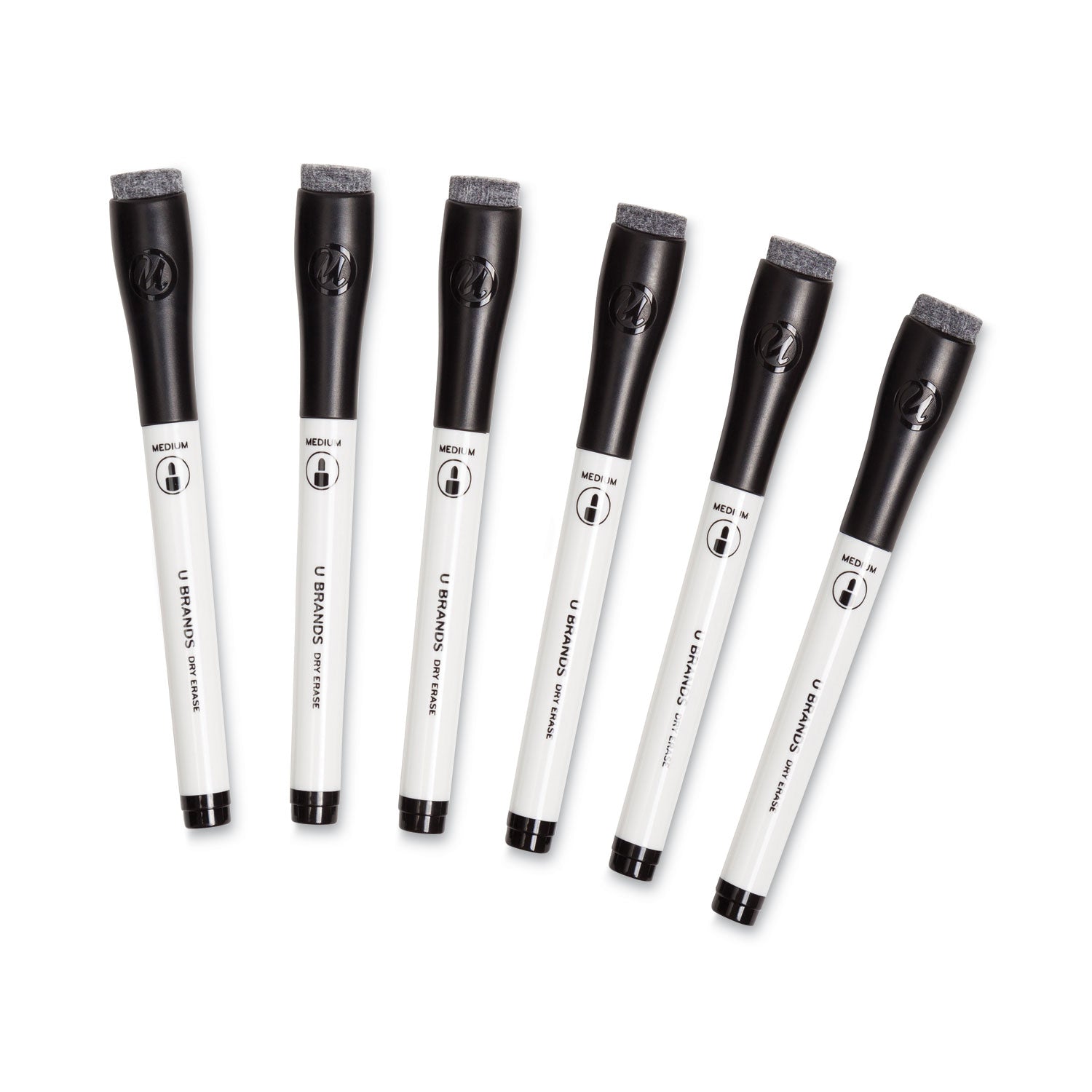 U Brands Single-Sided Dry Erase Lap Board, 12 x 9, White Surface (3135U0001)