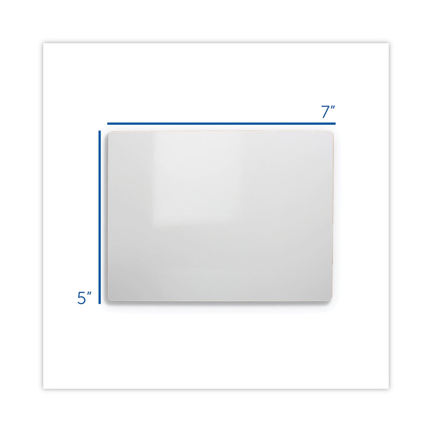 Flipside Dry Erase Board, 7 x 5, White Surface, 12/Pack (10156)