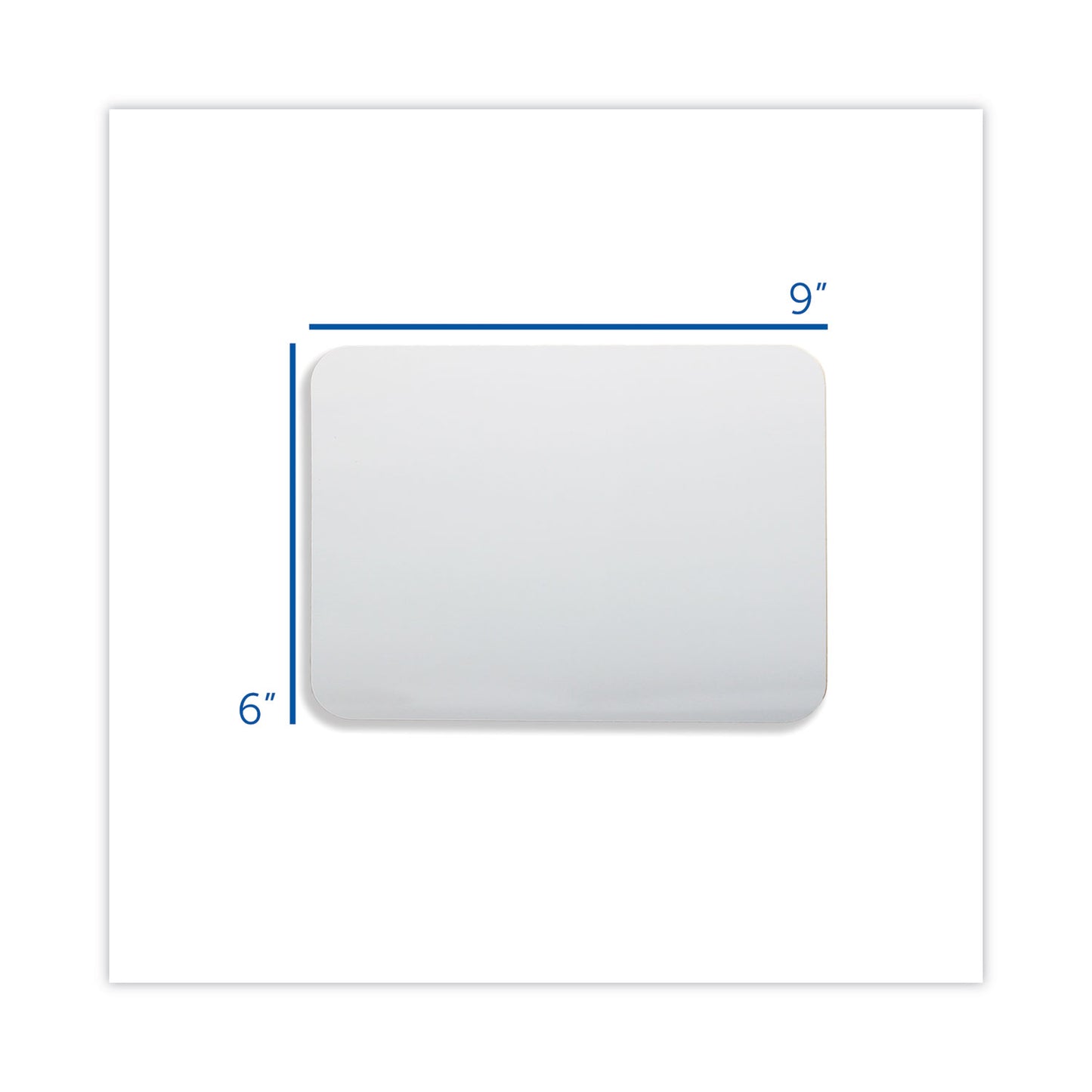 Flipside Dry Erase Board, 9 x 6, White Surface, 24/Pack (11454)