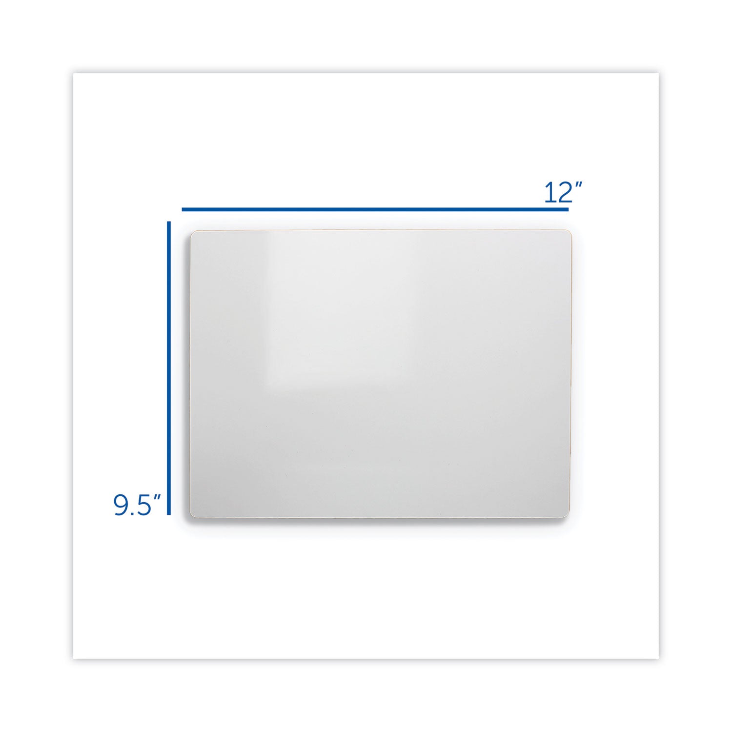 Flipside Dry Erase Board, 12 x 9.5, White Surface, 12/Pack (10164)