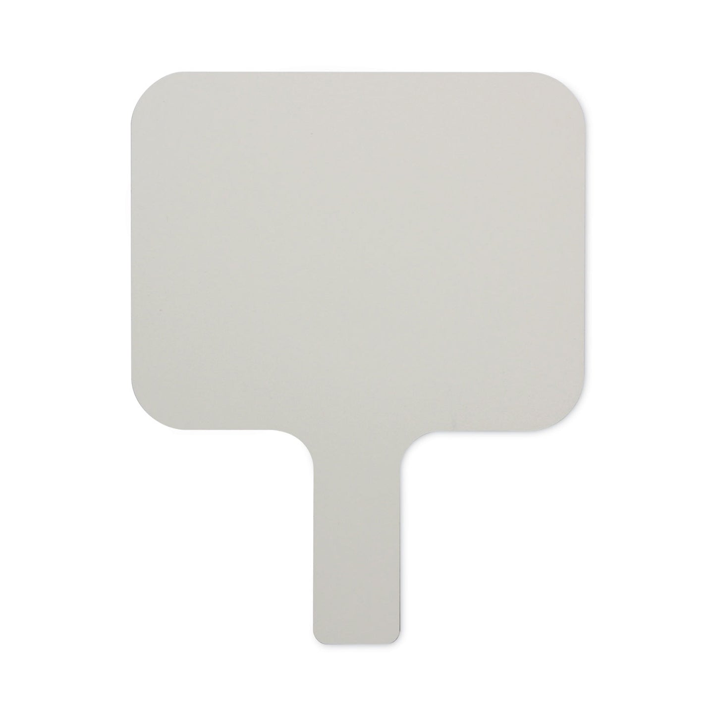 Flipside Dry Erase Paddle, 9.75 x 8, White Surface, 12/Pack (10039)