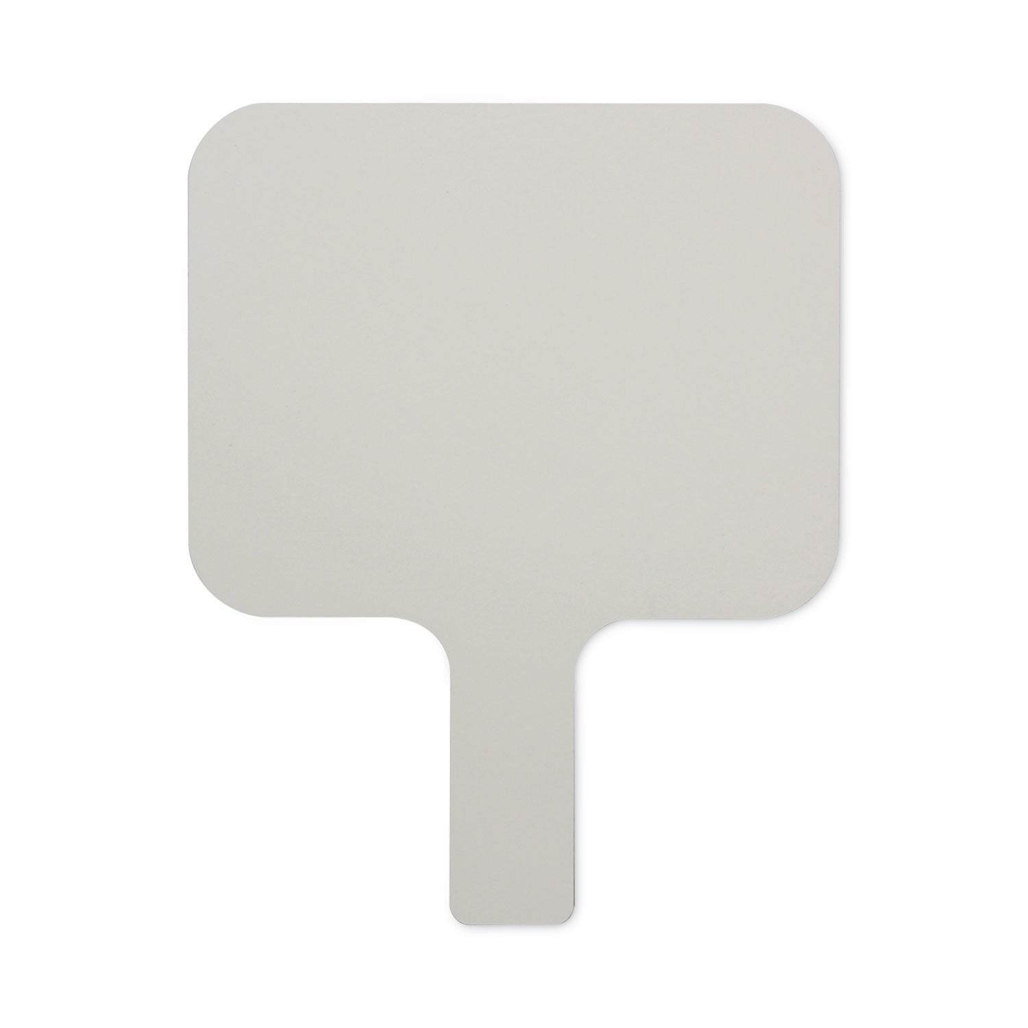 Flipside Dry Erase Paddle, 9.75 x 8, White Surface, 12/Pack (10039)