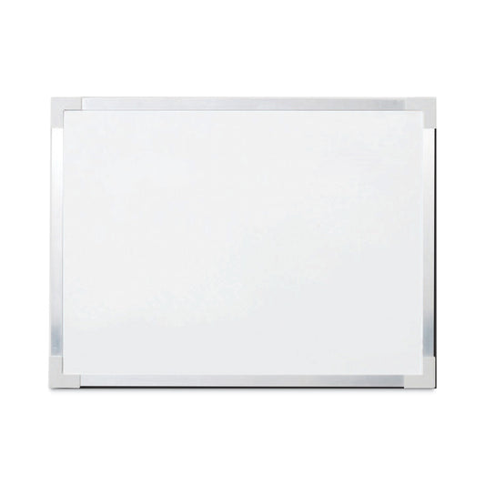 Flipside Framed Dry Erase Board, 48 x 36, White Surface, Silver Aluminum Frame (17641)