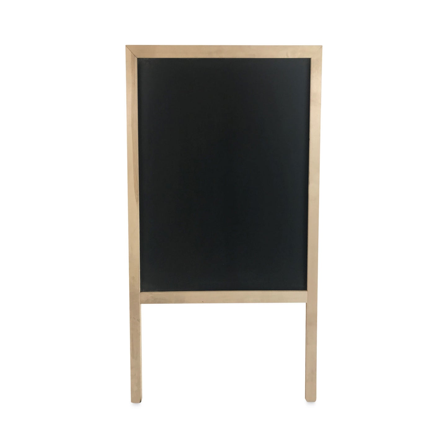 Flipside Black Chalkboard Marquee, 24 x 42, Black Surface, Natural Wood Frame (31222)