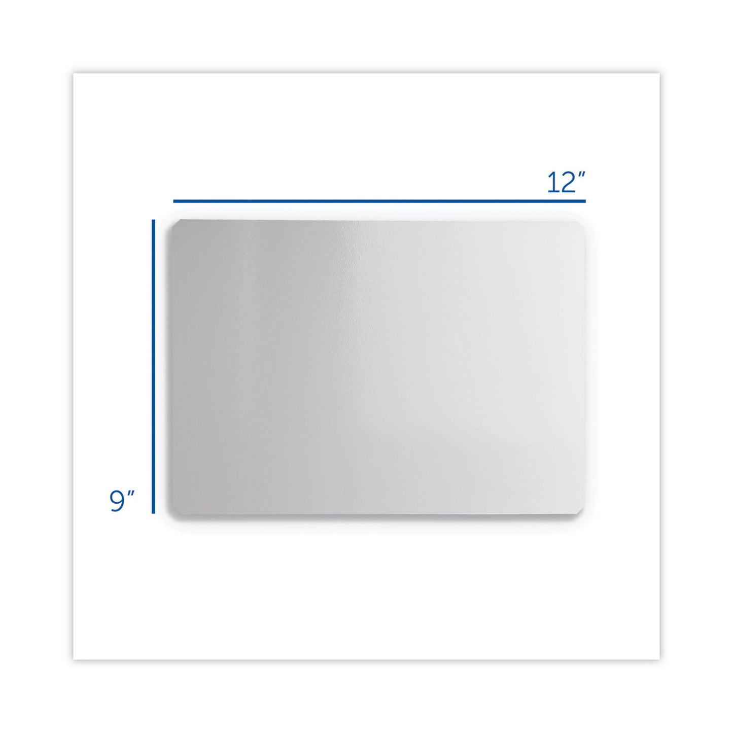 Flipside Dry Erase Board, 12 x 9, White Surface, 12/Pack (12912)