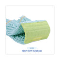 Boardwalk EcoMop Looped-End Mop Head, Recycled Fibers, Extra Large Size, Green (1200XL)