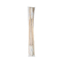 Boardwalk Handle/Deck Mops, #12 White Cotton Head, 48" Natural Wood Handle, 6/Pack (112C)