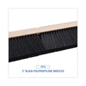 Boardwalk Floor Brush Head, 3" Black Polypropylene Bristles, 36" Brush (20636)