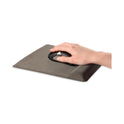 Fellowes Ergonomic Memory Foam Wrist Rest with Attached Mouse Pad, 8.25 x 9.87, Black (9180901)