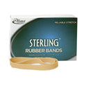 Alliance Sterling Rubber Bands, Size 105, 0.05" Gauge, Crepe, 1 lb Box, 70/Box (25055)