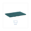 Boardwalk Heavy-Duty Scour Pad, 6 x 9, Green 15/Carton (186)