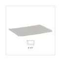 Boardwalk Light Duty Scour Pad, White, 6 x 9, White, 20/Carton (198)