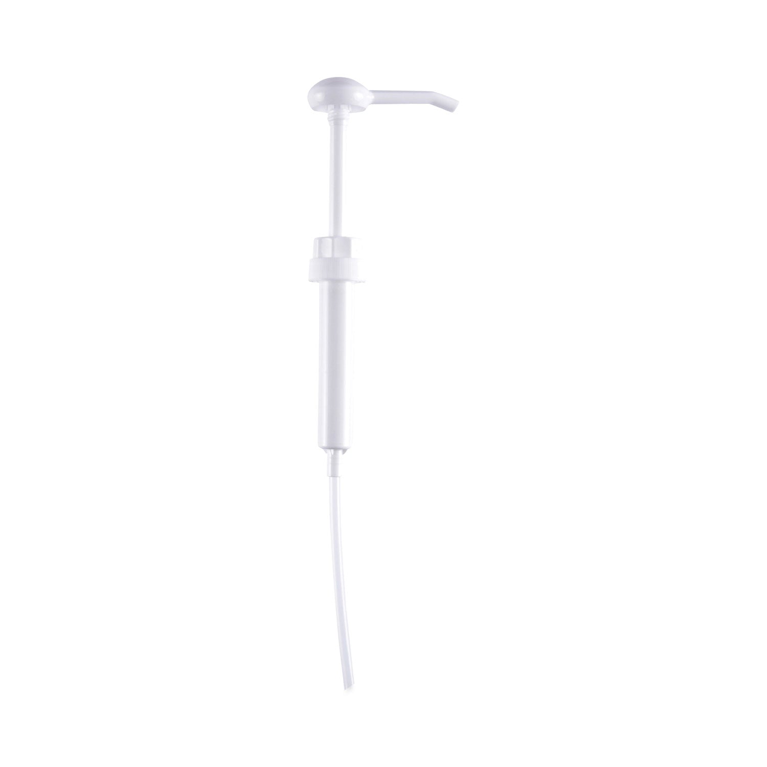 Boardwalk Siphon Pump, 1 oz/Pump, For 1 gal Bottles, Plastic, 12" Tube, White (00417EA)