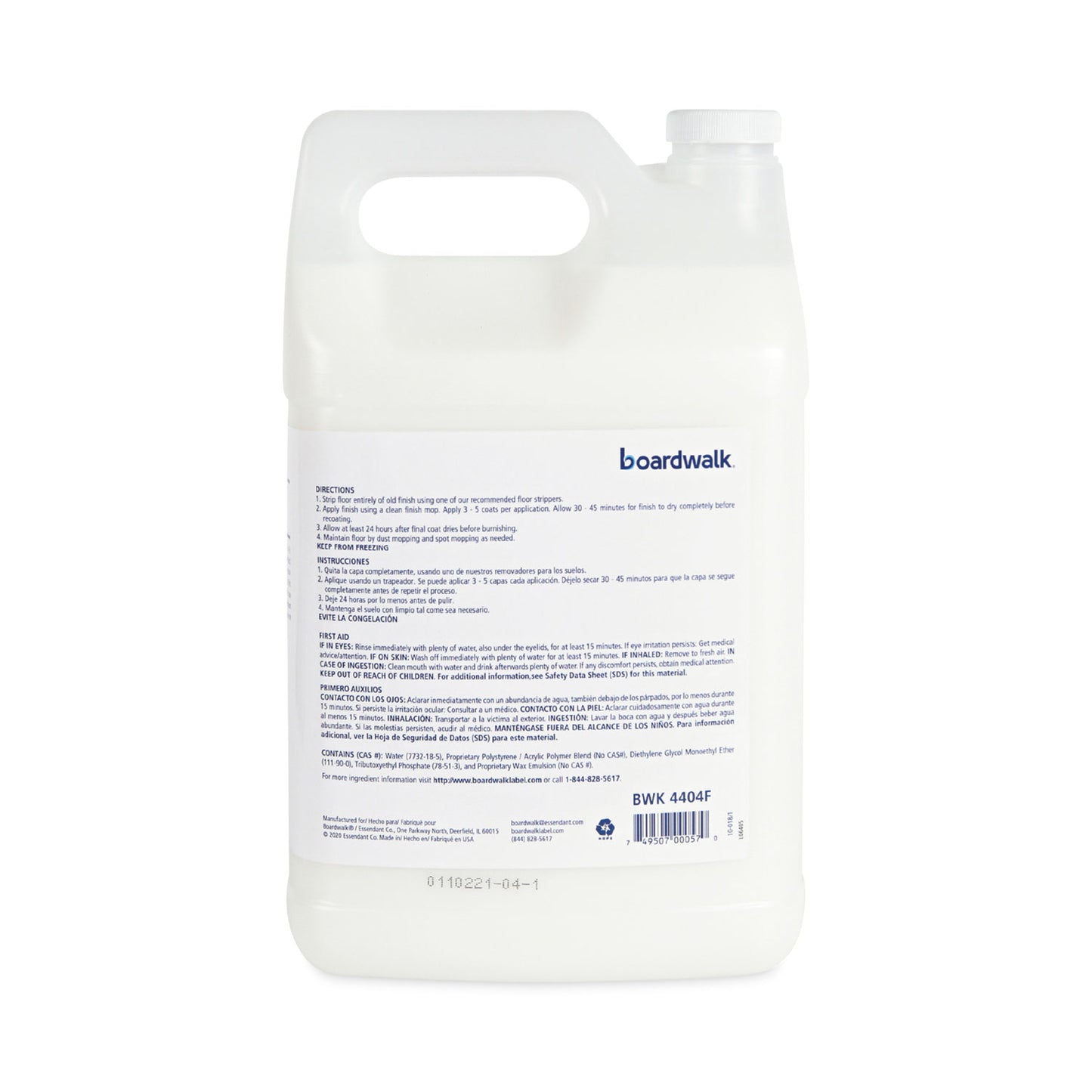 Boardwalk High Traffic Floor Polish, 1 gal Bottle (4404FEA)