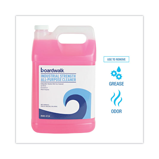 Boardwalk Industrial Strength All-Purpose Cleaner, Unscented, 1 gal Bottle (4724EA)