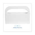 Boardwalk Toilet Seat Cover Dispenser, 16 x 3 x 11.5, White, 2/Box (KD100)