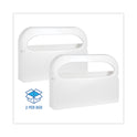 Boardwalk Toilet Seat Cover Dispenser, 16 x 3 x 11.5, White, 2/Box (KD100)