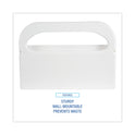 Boardwalk Toilet Seat Cover Dispenser, 16 x 3 x 11.5, White, 2/Box (KD100)