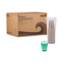 Boardwalk Translucent Plastic Cold Cups, 12 oz, Polypropylene, 50 Cups/Sleeve, 20 Sleeves/Carton (TRANSCUP12CT)