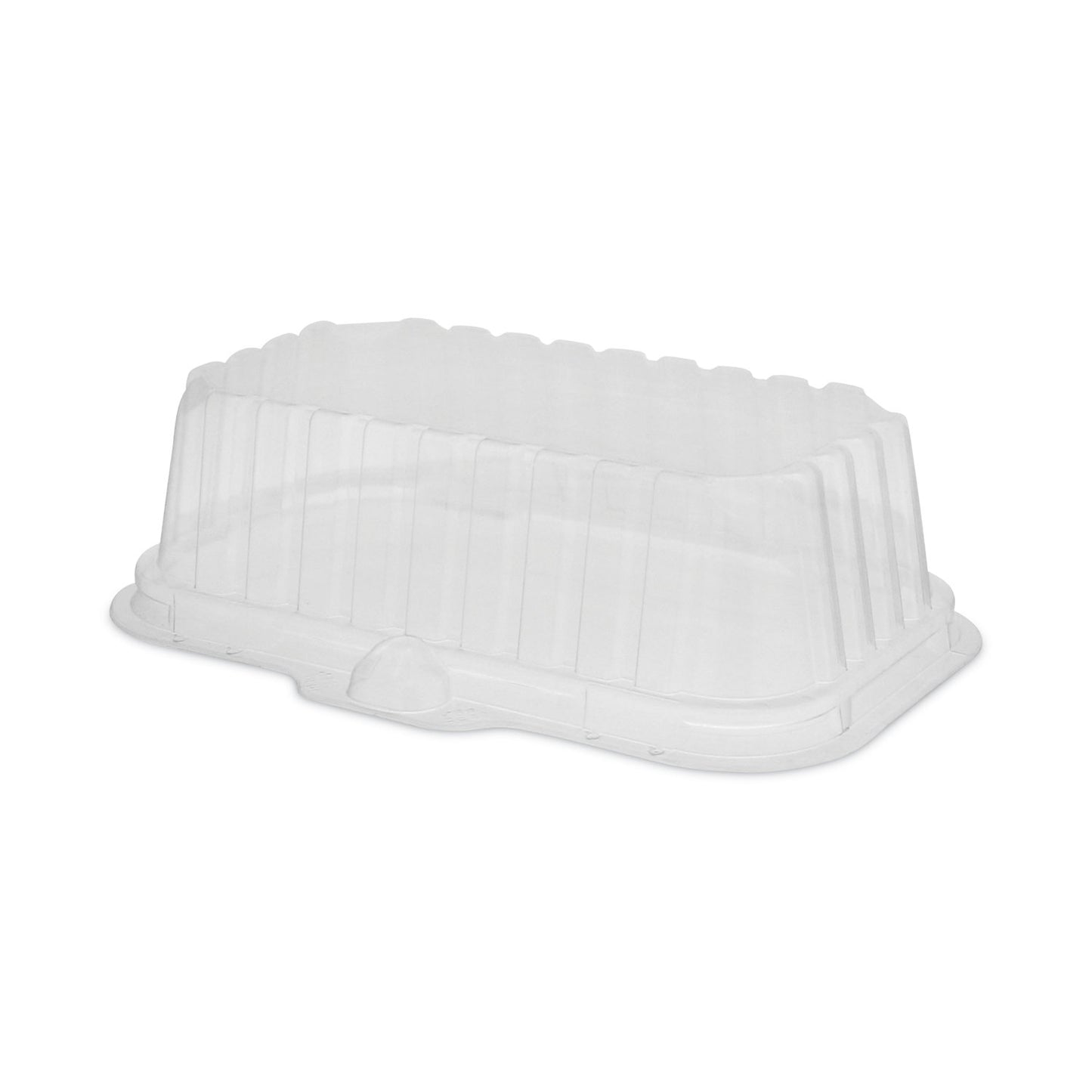 Pactiv OPS Dome-Style Lid, 17S Deep Dome, 8.3 x 4.8 x 2.1, Clear, Plastic, 250/Carton (0CI8D17S0000)