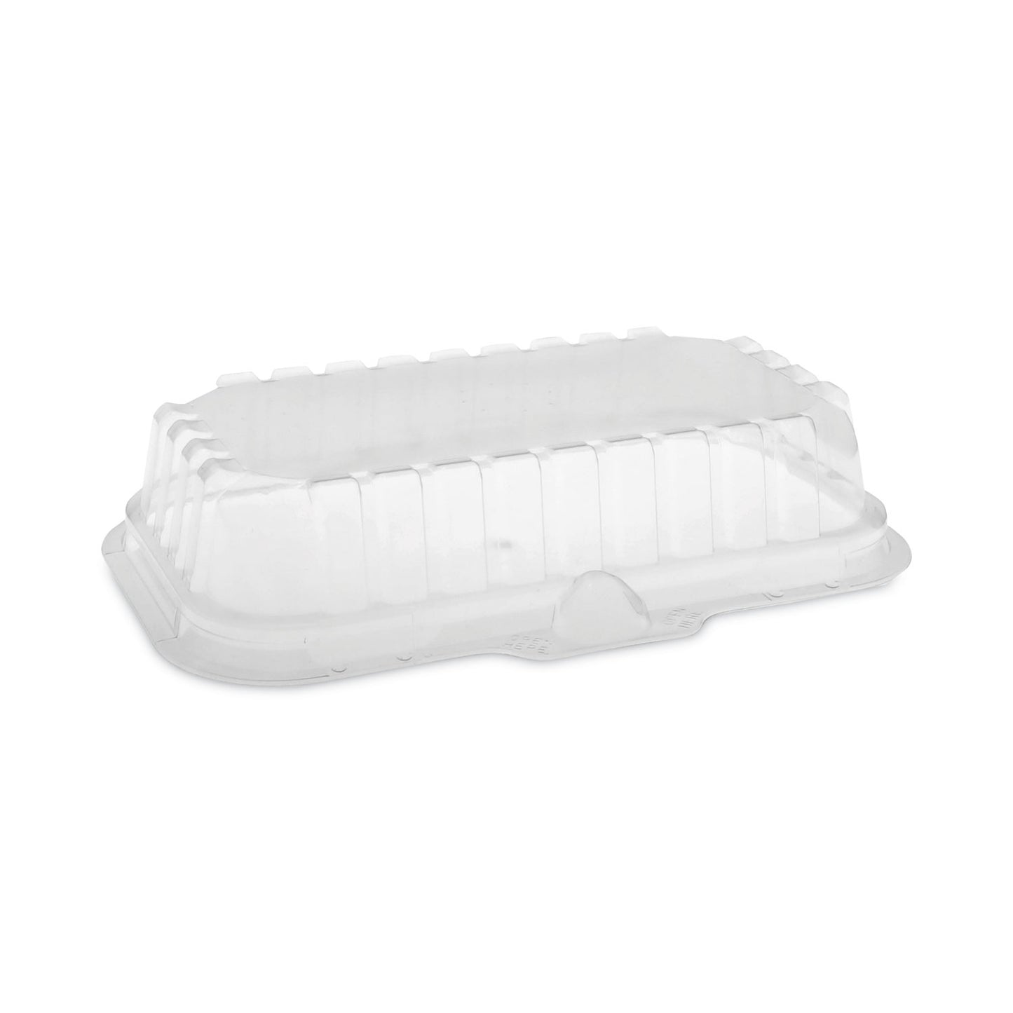 Pactiv OPS Dome-Style Lid, 17S Shallow Dome, 8.3 x 4.8 x 1.5, Clear, Plastic, 252/Carton (0CI8S17S0000)