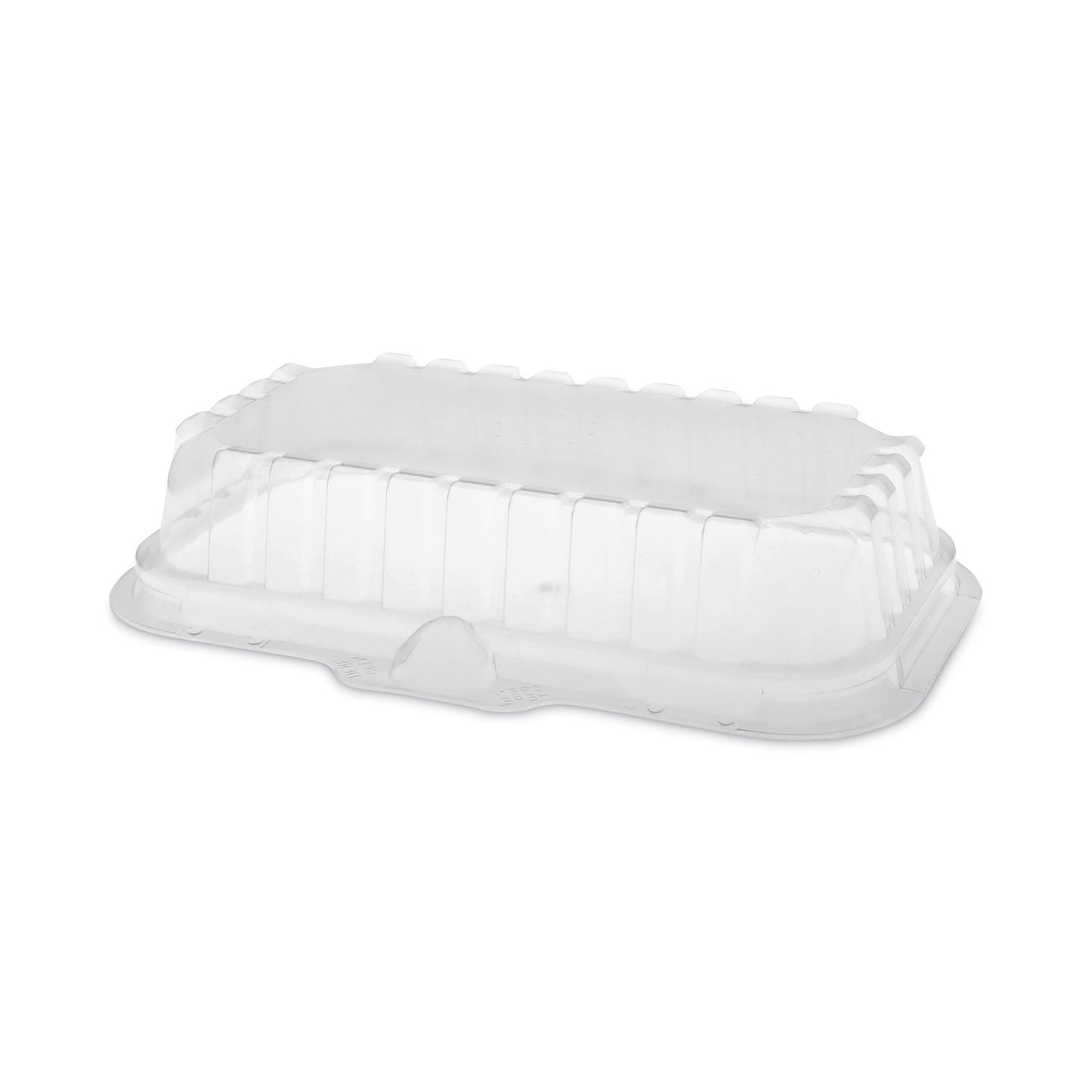 Pactiv OPS Dome-Style Lid, 17S Shallow Dome, 8.3 x 4.8 x 1.5, Clear, Plastic, 252/Carton (0CI8S17S0000)