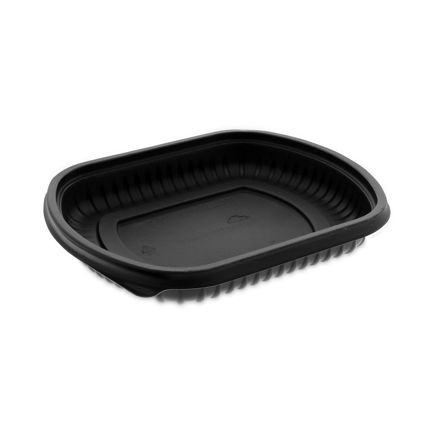 Pactiv EarthChoice MealMaster Container, 16 oz, 8.13 x 6.5 x 1, Black, Plastic, 252/Carton (0CN846160000)