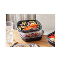 Pactiv EarthChoice MealMaster Container, 16 oz, 8.13 x 6.5 x 1, Black, Plastic, 252/Carton (0CN846160000)