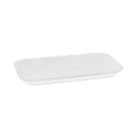 Pactiv Supermarket Tray, #17, 8.3 x 4.8 x 0.65, White, Foam, 1,000/Carton (0TF117S00000)