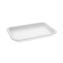 Pactiv Supermarket Tray, #2, 8.2 x 5.7 x 0.91, White, Foam ,500/Carton (0TF100200000)