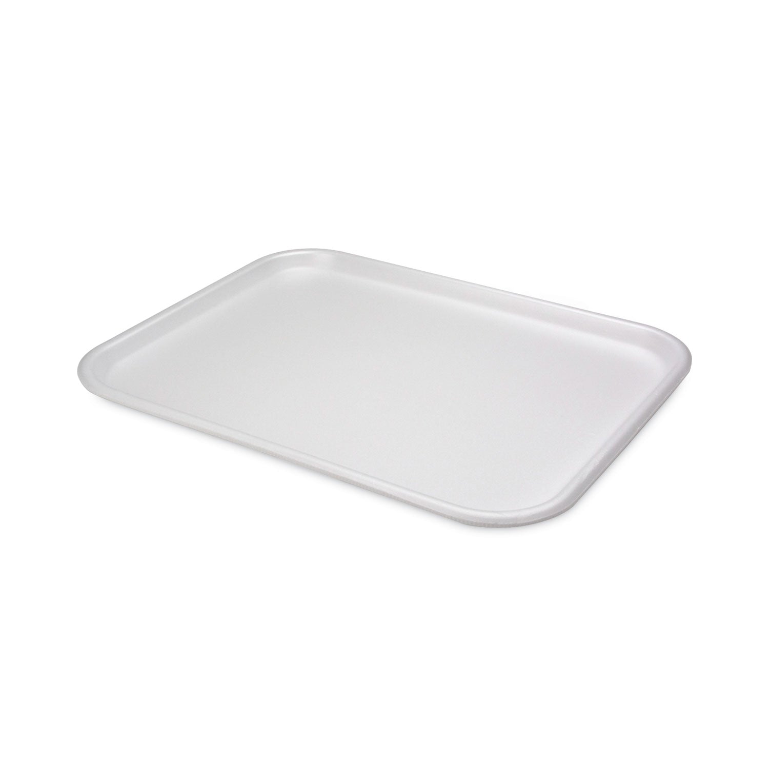 Pactiv Supermarket Tray, #1216, 16.25 x 12.63 x 0.63, White, Foam, 100/Carton (0TF112160000)