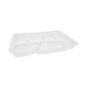 Pactiv Foam School Trays, 6-Compartment Tray, 8.5 x 11.5 x 1.25, White, 500/Carton (0TH10601SGBX)