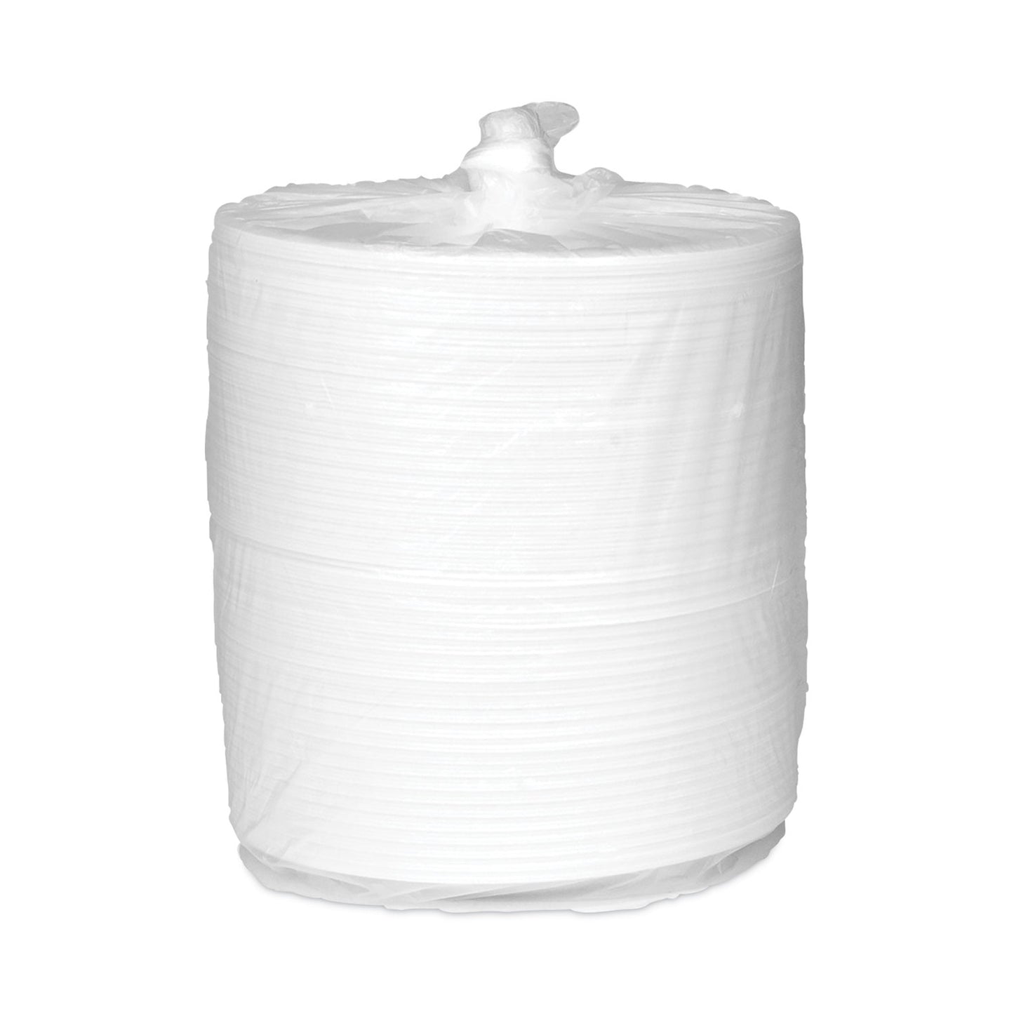 Pactiv Placesetter Deluxe Laminated Foam Dinnerware, Plate, 10.25" dia, White, 540/Carton (0TK10010000Y)