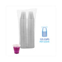 Boardwalk Translucent Plastic Cold Cups, 3 oz, Polypropylene, 125/Pack (TRANSCUP3PK)