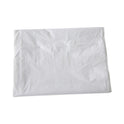 Boardwalk Linear Low Density Industrial Can Liners, 60 gal, 0.9 mil, 38" x 58", White, Flat Pack, 100/Carton (W3858X)